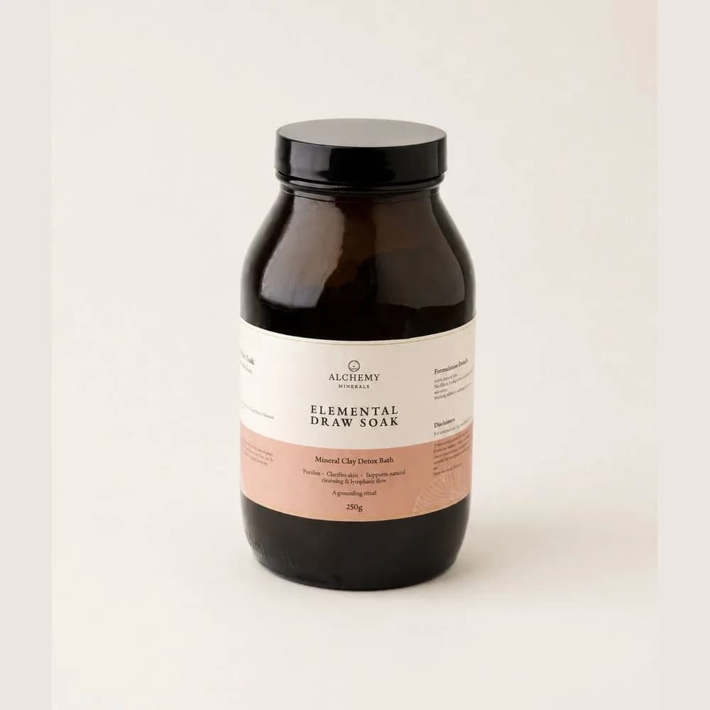 Elemental Draw Soak - Mineral Clay Detox Bath by Alchemy Minerals