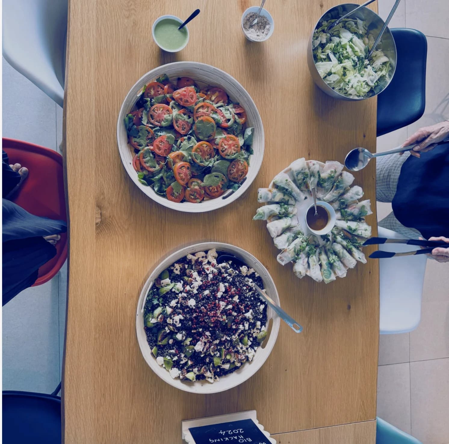 Recipe - Two Pestos: Basil & Feta Beetroot
