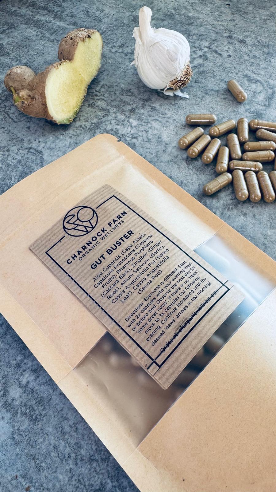 Gut Buster - Natural Gut & Bloat Support – 120 Capsules